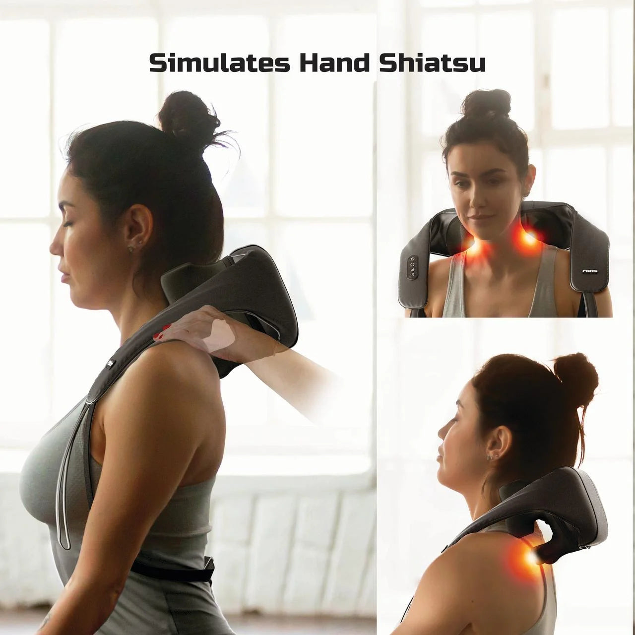 Heated Shiatsu Neck & Shoulder Massager